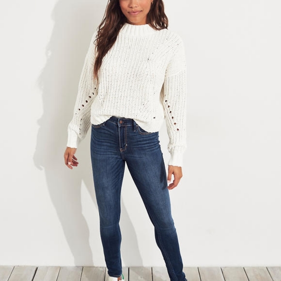 Hollister High-Rise Super Skinny Jeans - Picture 3 of 4